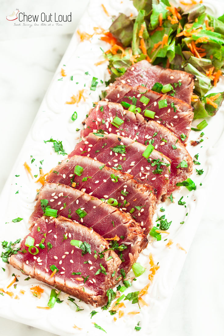 Marinated & Seared Tuna