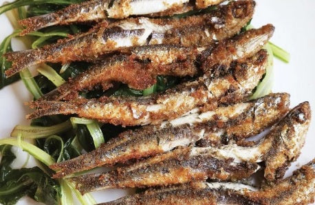 Pan-Fried Anchovies