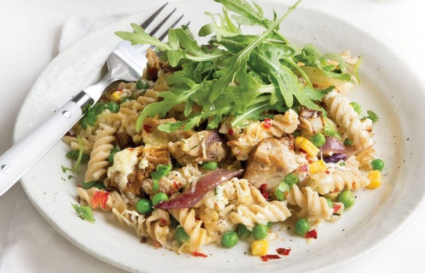 Smoked Fish Pasta Bake