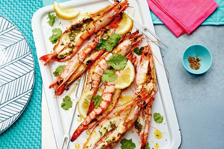 Butterfly Prawns with Chilli & Coriander