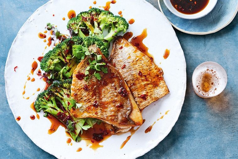 Crisp Skin Snapper with Chilli Soy