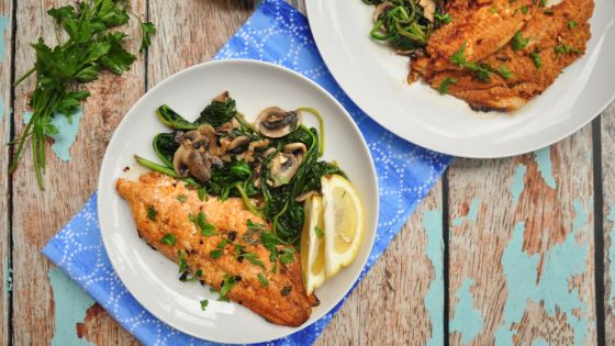Spicy Grilled Tarakihi