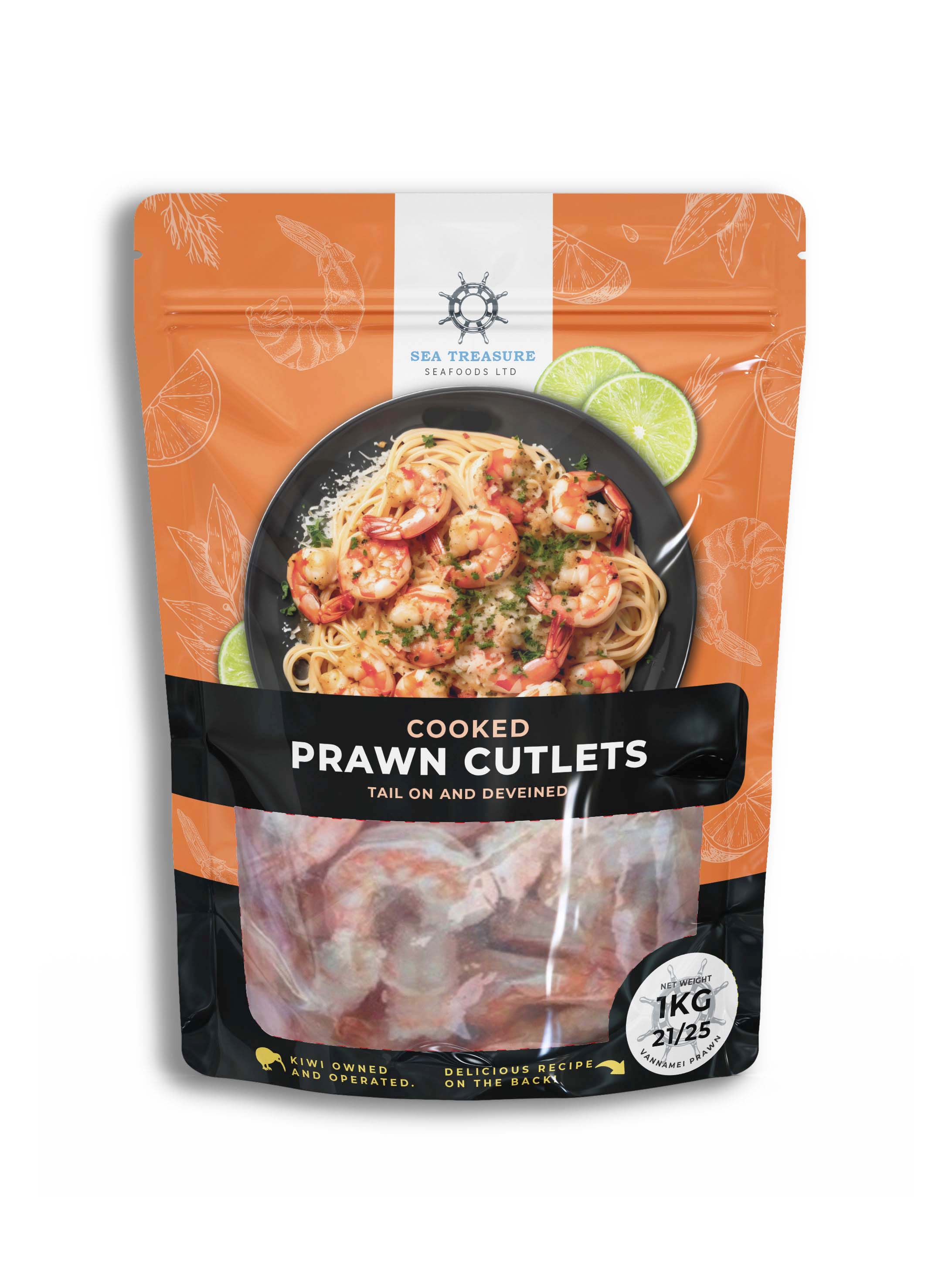 Prawn Cutlets Cooked