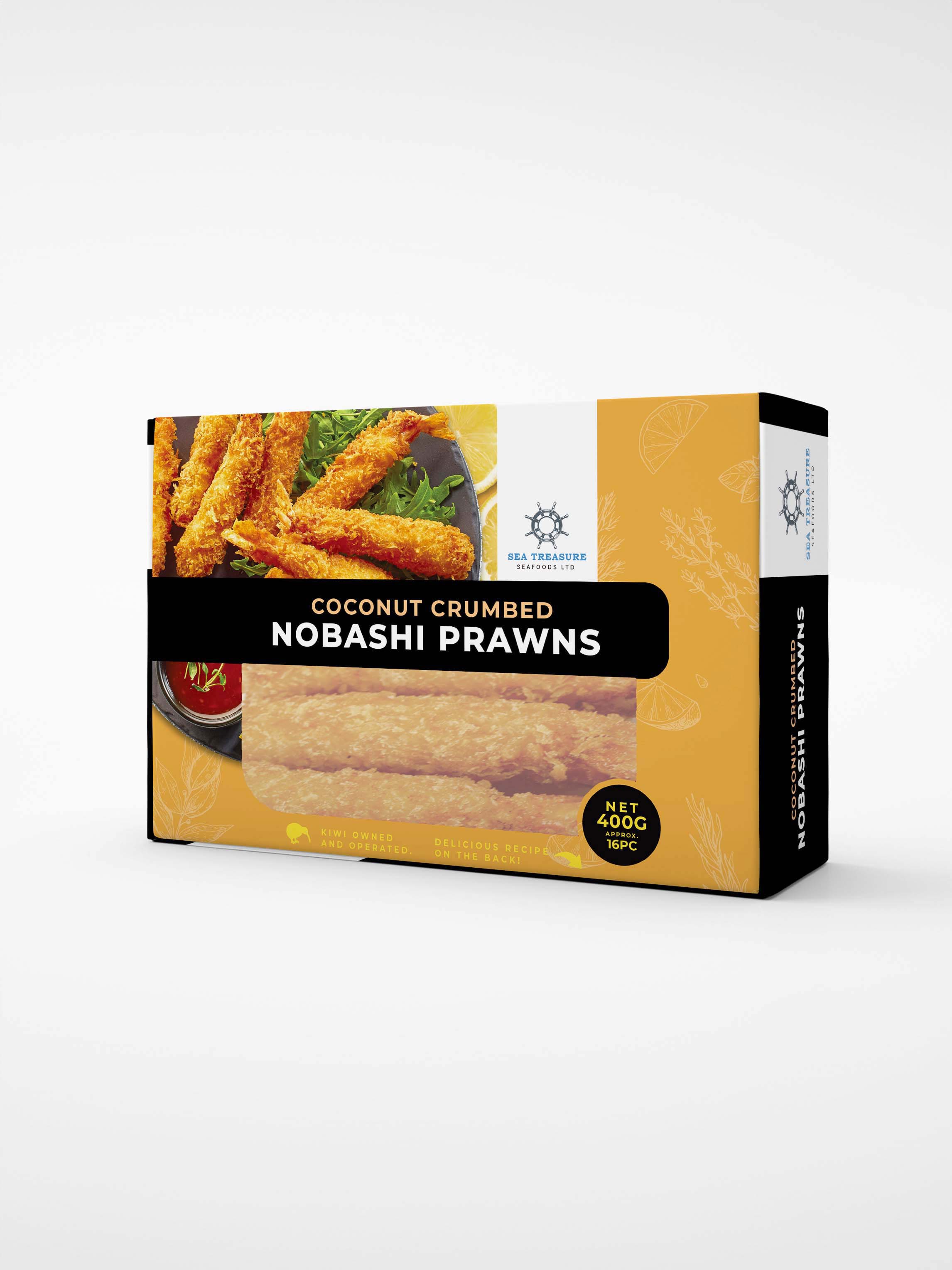 Nobashi Coconut Crumbed Prawns