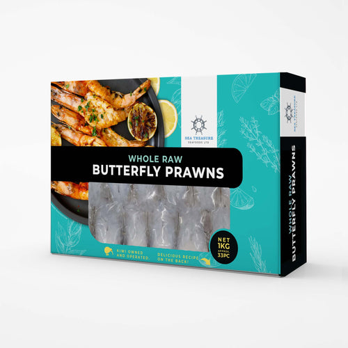 Butterfly Prawns Raw