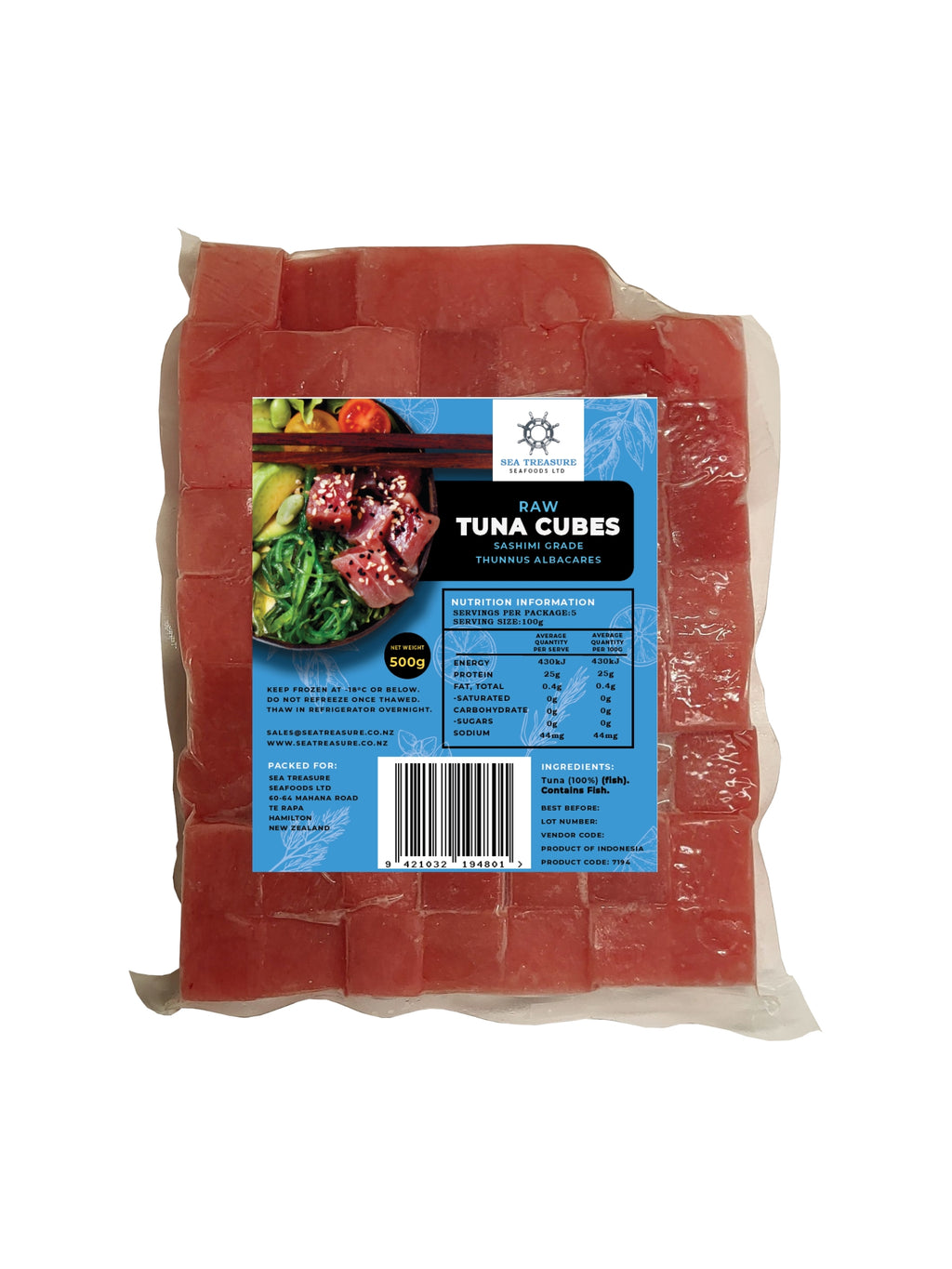 Tuna Cubes