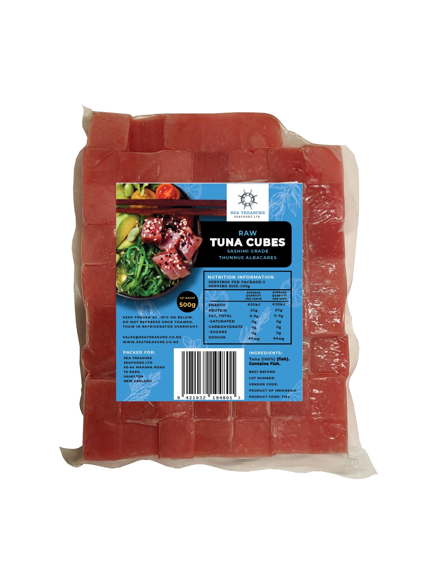 Tuna Cubes