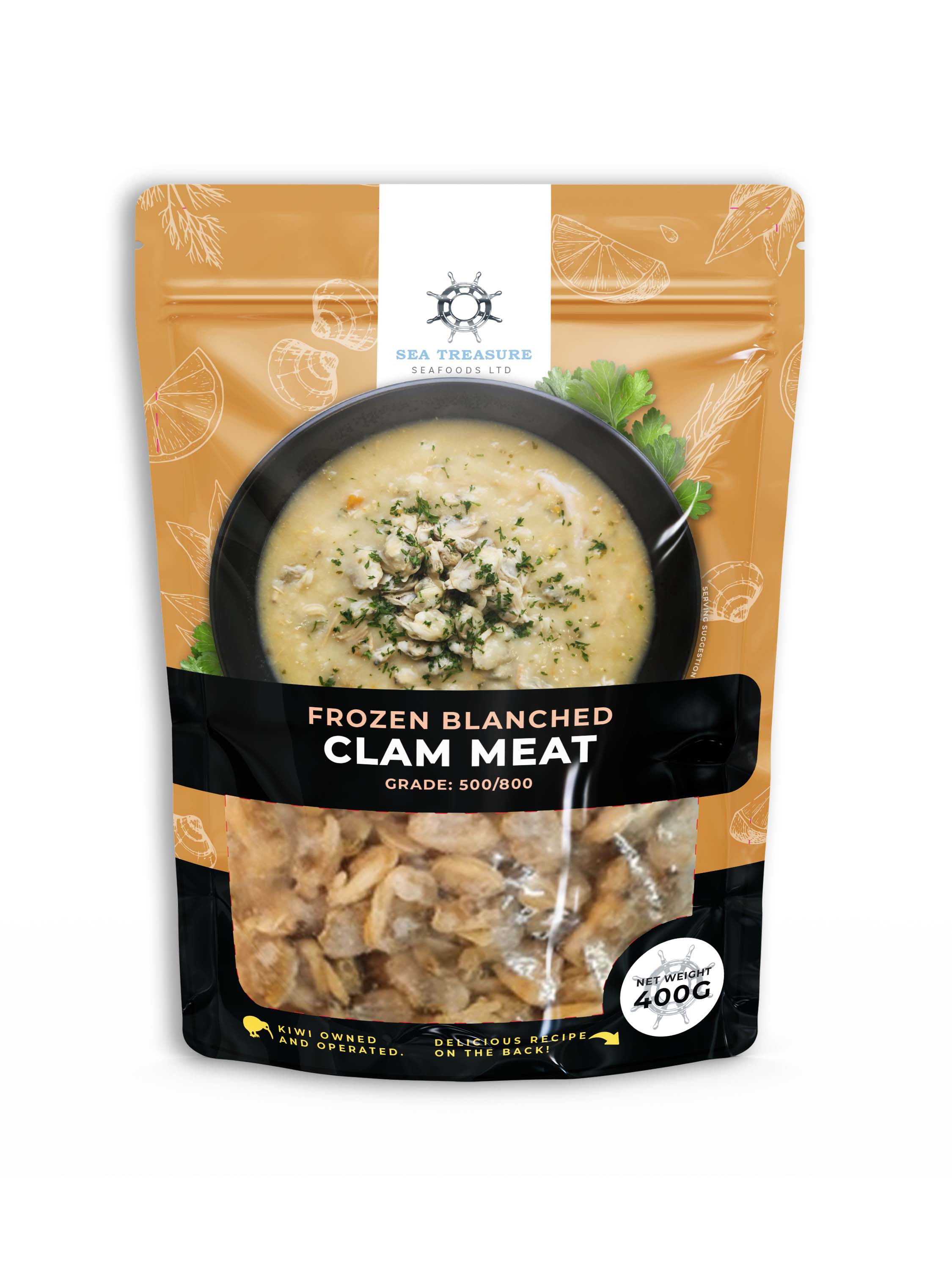 Clam Meat Blanched