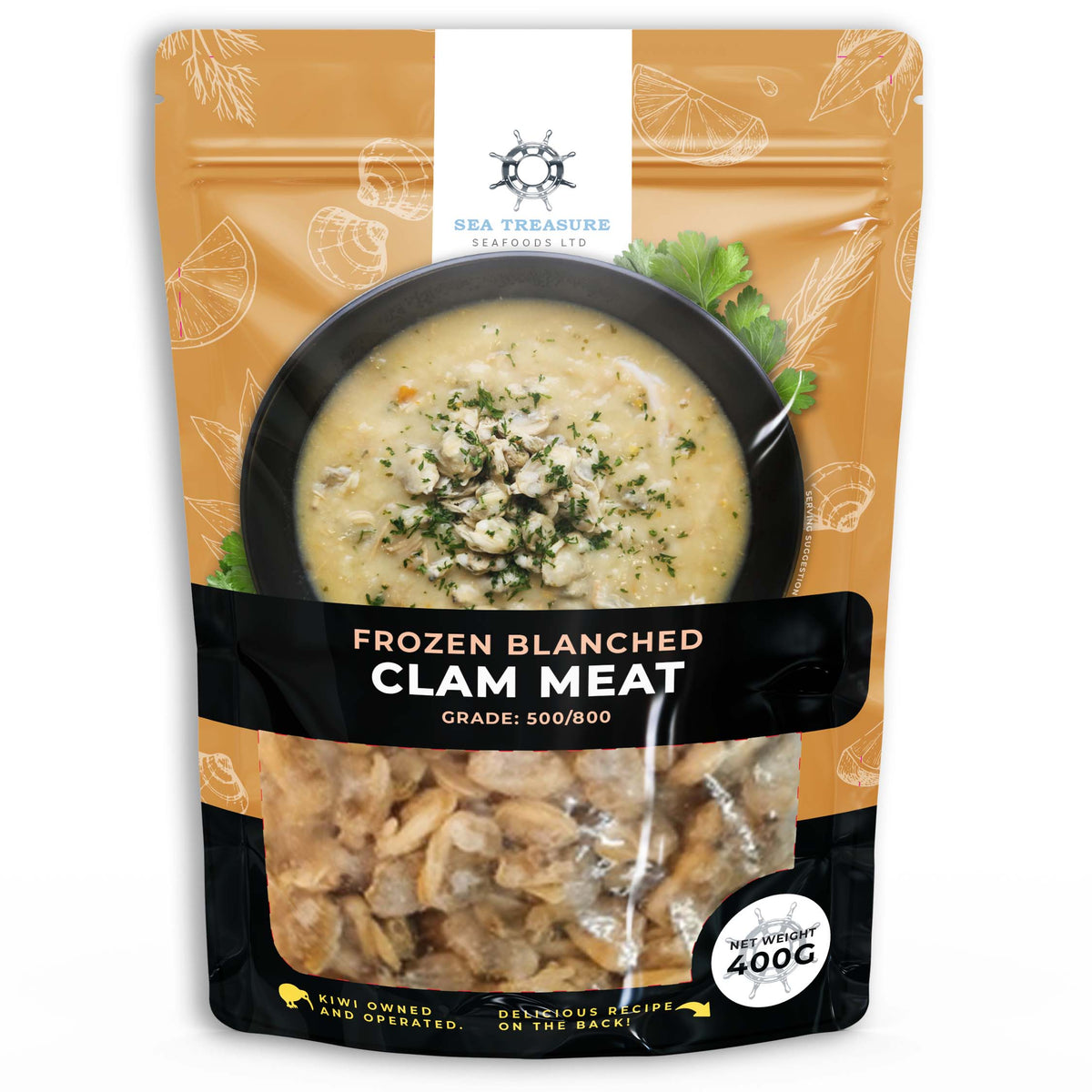Clam Meat Blanched