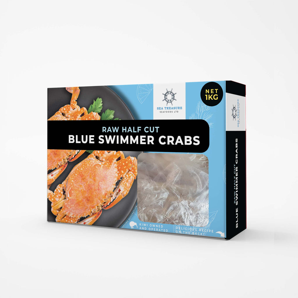 Half Cut Blue Swimmer Crabs