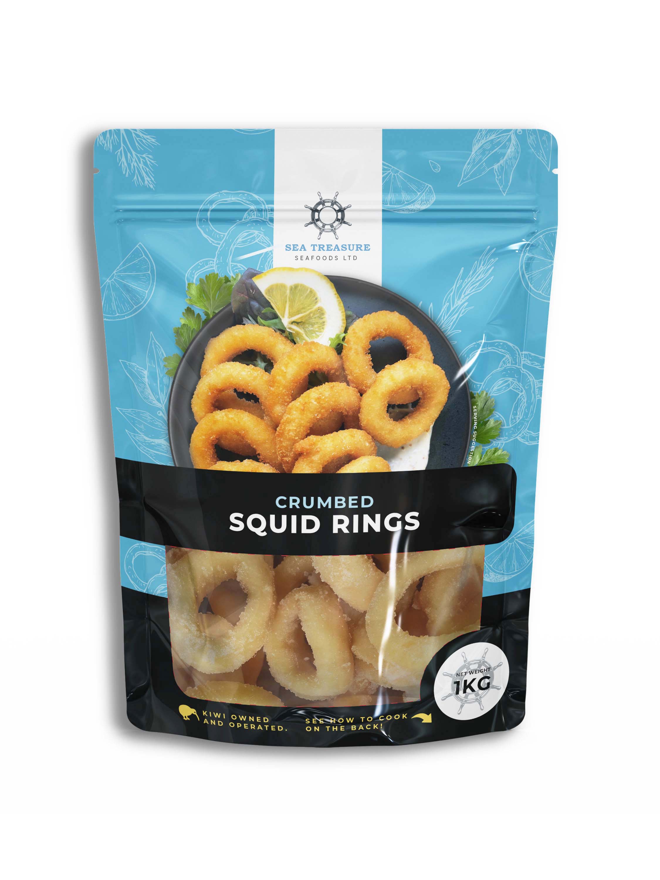 Crumbed Squid Rings