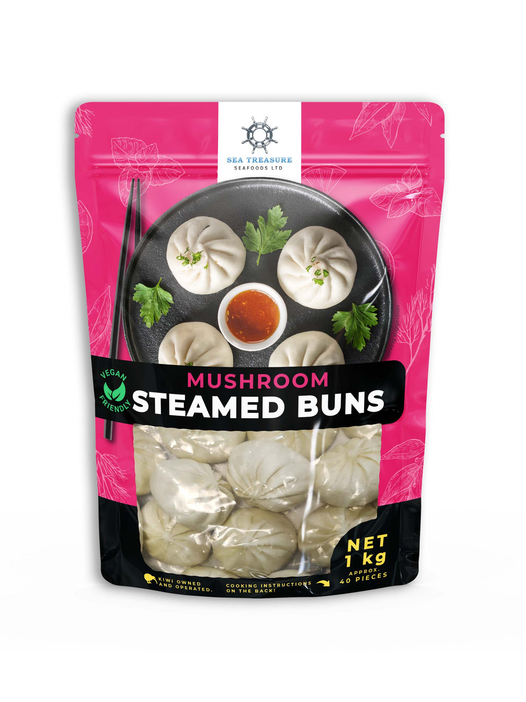 Mushroom Steamed Buns