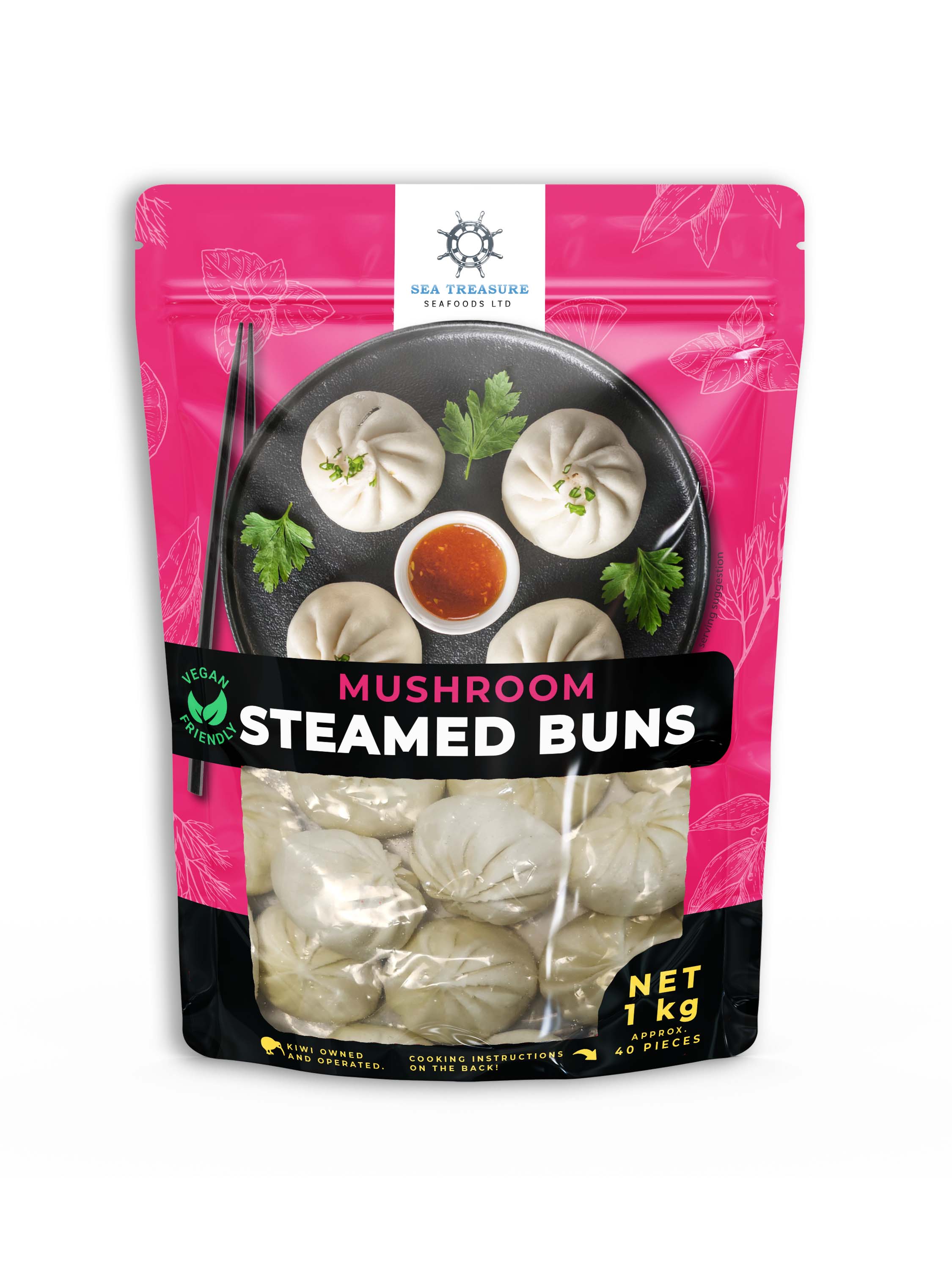 Mushroom Steamed Buns