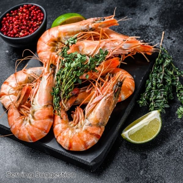 Whole Raw Prawns- Large