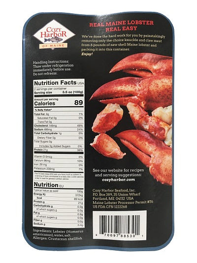 Lobster Claw Knuckle Meat