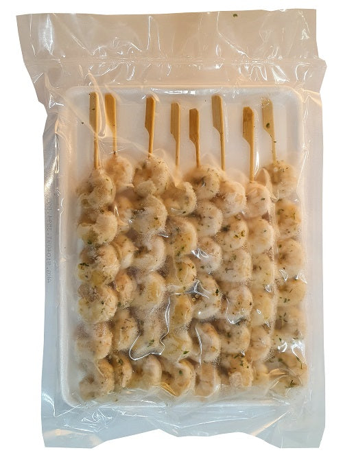 Garlic Prawn Kebabs
