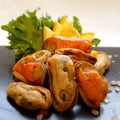 Smoked Garlic Mussels